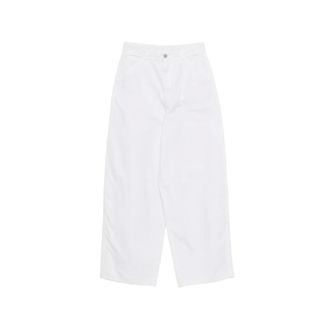 Christophe Lemaire Wide Trousers, female, White, Size: S Pant