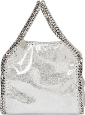 Stella McCartney Falabella Mini Tote - Dames - Handtassen - Grijs - ONE Size - Polyester - Tassen