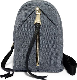 Aim&eacute;e Tamitha Leather Sling Bag in Dark Denim at Nordstrom Rack