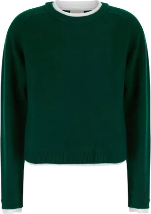 Semicouture Donna, Maglie, Verde, S, new