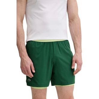 Lacoste Heren, Korte broeken, Groen, Maat: 2XL Taf