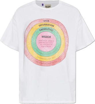 Gallery Dept. Printed Wisdom T-Shirt - Heren - T-shirts - Wit - L - Katoen - Tops