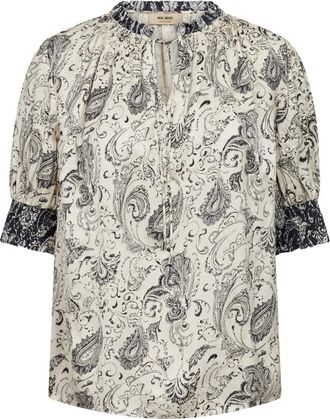 Mos Mosh MMVuella LS Blouse - - Blouses & Shirts - Donna - Multicolore - S
