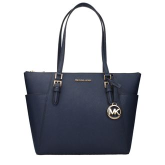 Michael Kors Blue Leather Shoulder Womens Bag