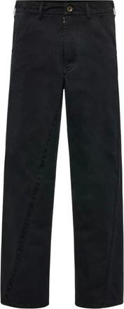 Maison Margiela Katoenen Broek - Heren - Jeans - Zwart - Maat: L Katoen