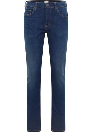 Mustang Skinny-fit-Jeans MUSTANG Herren Style Frisco Skinny, Herren, Gr. 32, L&auml;nge 34, blau (803 dunkelblau), Denim/Jeans, 98% Baumwolle, 2% Elasthan, unifarb