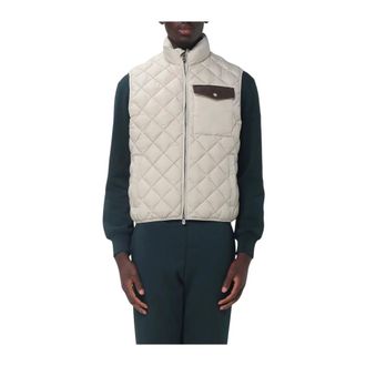 Save The Duck Fabrice Vest - Heren - Jassen - Wit - Maat: M Corduroy