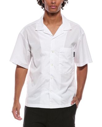 Palm Angels Curved Logo Classic Shirt