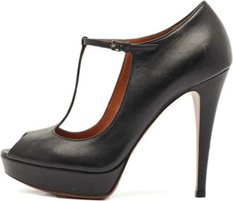 Gucci Pumps con cinturino a T - Nero
