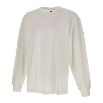 Purple Hoodies & sweatvesten, Heren, Wit, M, Katoen, Textured Lee Sweater