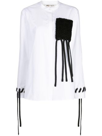 Ports 1961 Blouse met vlakken - Wit