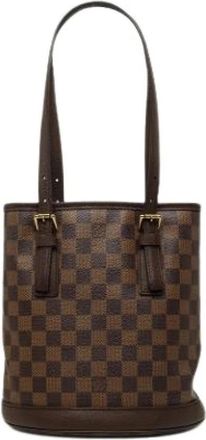 Louis Vuitton Pre-owned Marais Bucket Bag - Dames - Vintage Tas - Bruin - ONE Size - Vintage