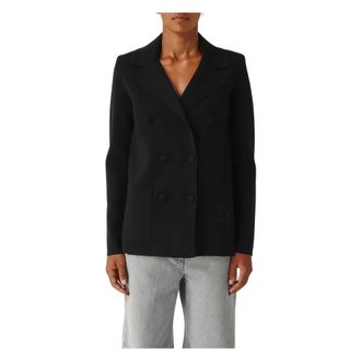 Elisabetta Franchi Mujer, Chaquetas, Negro, Talla: L