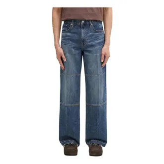 Helmut Lang Jeans, Heren, Blauw, W32, Straight Jeans