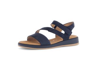 Gabor Oporto Womens Sandals 5.5 UK Blue Nubuck