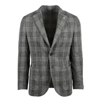 L.B.M. 1911 Hombre, Chaquetas, Gris, Talla: M