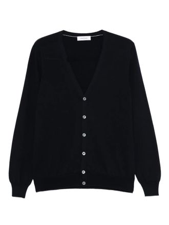 Gran Sasso button-front wool cardigan - Blue