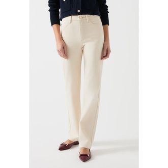 L.k. Bennett Clara Straight Leg Jeans in Ecru at Nordstrom Rack, Size 2