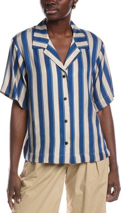 Rag & Bone Declan Silk-Blend Shirt