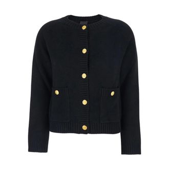 Pla&icirc;n Mujer, Jerseys, Negro, Talla: L