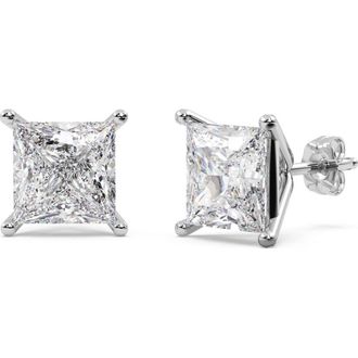 Allurez Princess Diamond Stud Earrings 14kt at Nordstrom
