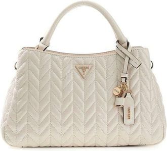 Guess Womens Satchel Bag Stone Polyurethane - Satchel-Bags