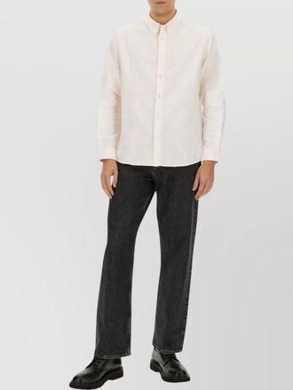 A.P.C. shirt greg button-down collar