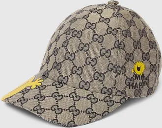 Gucci Kids - GG Canvas Baseball Hat, Size L, Blue, GG Canvas