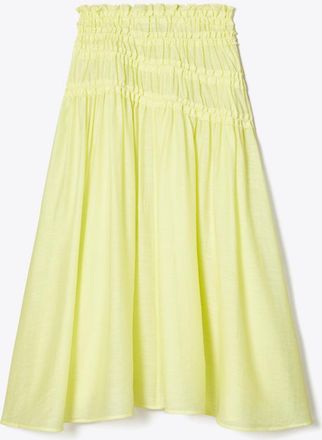 Tory Burch Womens Smocked Viscose Skirt, size XS