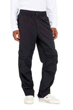 Diesel Nylon pants with cargo pockets - Pants - Man - Black
