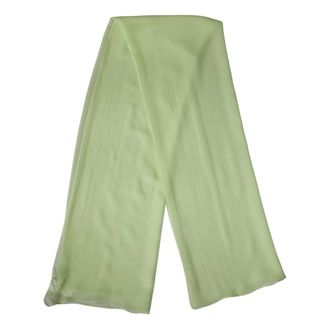 Dolce & Gabbana Silky Scarves, female, Green, Size: ONE SIZE Stole Scarf