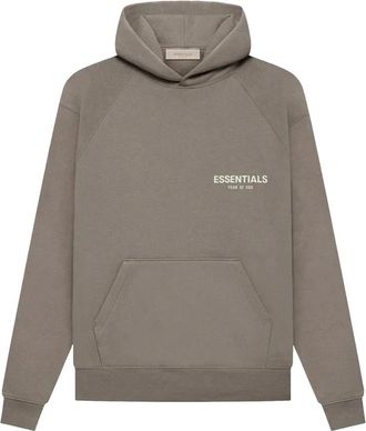 Fear of God Hoodie met capuchon - Essentials - Heren - Hoodies - Bruin - XL - Katoen - Hoodies & sweatvesten