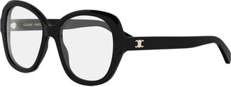 Celine Glasses, female, Black, Size: 55 MM Triomphe Mini Eyeglasses