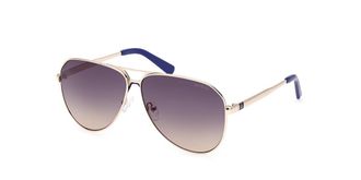 Guess GU00069 32W Mens Sunglasses Gold Size 63