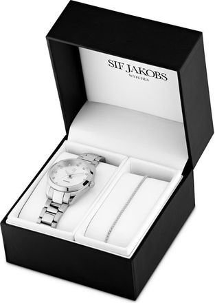 Sif Jakobs Jewellery Joelle Jewelry Set in 925 Sterling Silver/white at Nordstrom