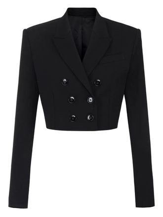 Elisabetta Franchi double-breasted jacket - Black