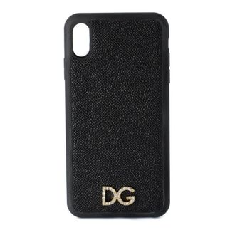 Dolce & Gabbana Phone Accessories, female, Black, Size: ONE SIZE iPhone Cover Xs Max