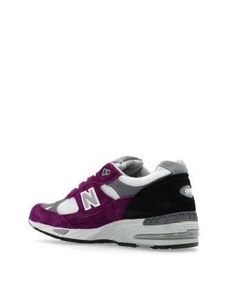 New Balance Suede and Mesh Sneaker - Purple