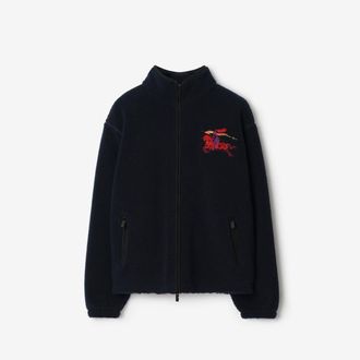 Burberry EKD Wool Cashmere Blend Fleece, Size: XXL