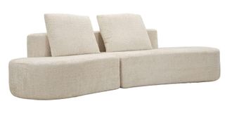 OEM Island Sof&aacute; Blanco Cm 238x92x78 (comprimido)