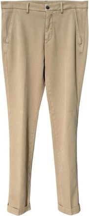Mason's Twill Stretch Slim Fit Chino - Heren - Chinos - Beige - XL - Katoen - Broeken