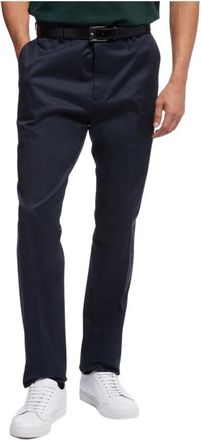 Brooks Brothers Milano Slim-fit Advantage Chino Broek - Heren - Slim Fit Broeken - Blauw - W33 - Katoen - Broeken
