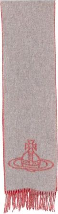 Vivienne Westwood Accessoires, Dames, Grijs, ONE Size, Winter Scarves