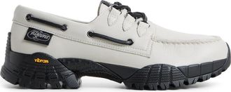 Sperry Top-Sider 3-Eye Vibram Hiker Shoe in Bone Leather Tumbled at Nordstrom, Size 10.5