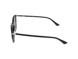 Montblanc Mens Mb0338s Square Acetate Sunglasses Black