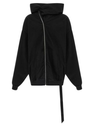 Rick Owens Black Mountain Hun Hoodie