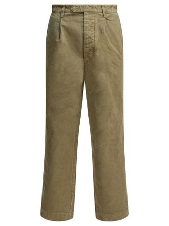 Auralee Chino Pants Trousers Green