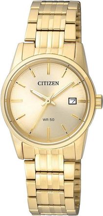 Citizen WoMens Gold Watch EU6002-51P Stainless Steel - One Size