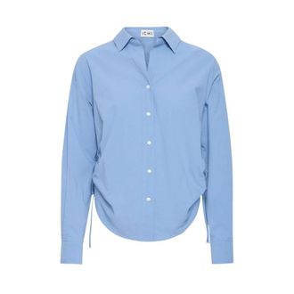 Ichi Camisa Ihibenia - Blouses & Shirts - Mujer - Azul - XS
