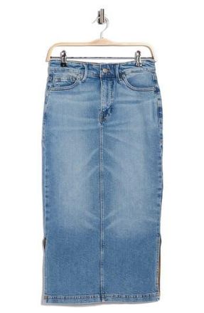 Good American Denim Midi Skirt in Indigo894 at Nordstrom Rack, Size 0